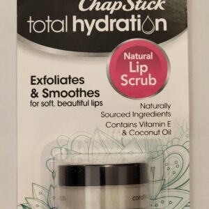 Chapstick total hydration EXFOLIATES & SMOOTHES spr