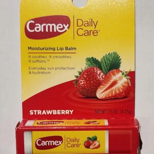 Carmex spf15 sztyft-TRUSKAWKOWY w kartoniku P24
