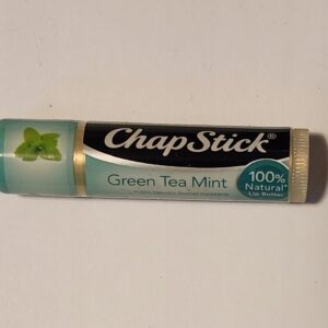 Chapstick GREEN TEA MINT 100% Natural Lip Butter C25