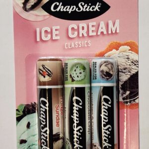Chapstick Trojpak ICE CREAM smaki najpopularniejszych lodów wUSA P24 st6