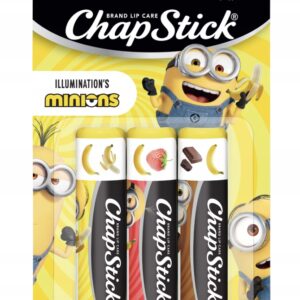 Chapstick TRÓJPAK Minions Banana:BANANA-NANA BANANA-BERRY CHOCO-NANA th st6