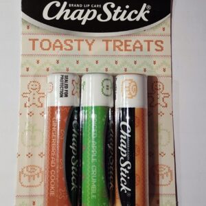 Chapstick TRÓJPAK GINGERBREAD COOKIE,SP APPLE CRUMBLE,WARM CINNAMON Lth st6