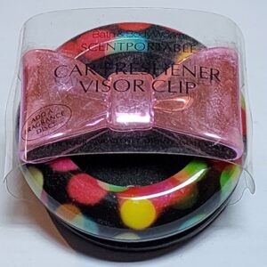 Bath Body etui na zapach samochodowy różowa Kokarda jINW