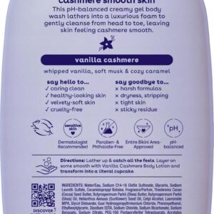 EOS Cashmere Body Wash VANILLA CASHMERE żel pod prysznic 473 ml L1